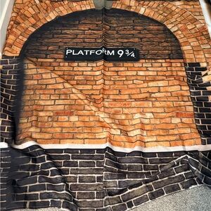 Harry Potter Platform 9 3/4 Brick Shower Curtain